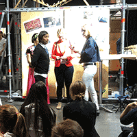 Yinson Rodriguez auf Kongress in Köln